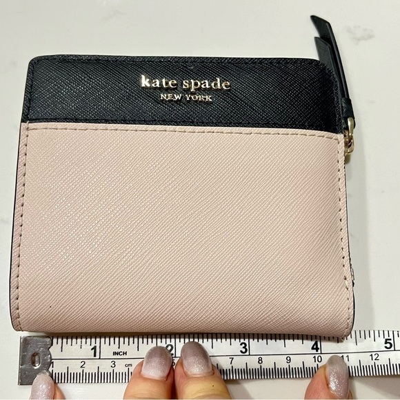 Kate Spade Black and Beige Wallet - Picture 5 of 6